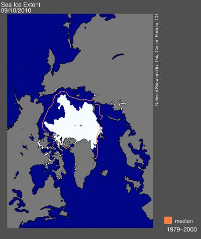 2010 Arctic Sea Ice Extent