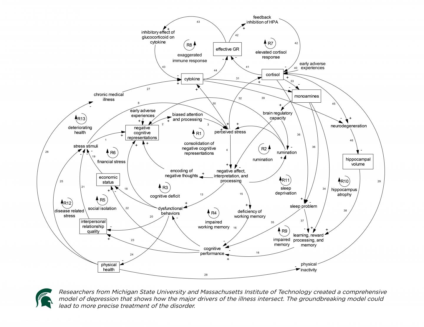 Depression Diagram