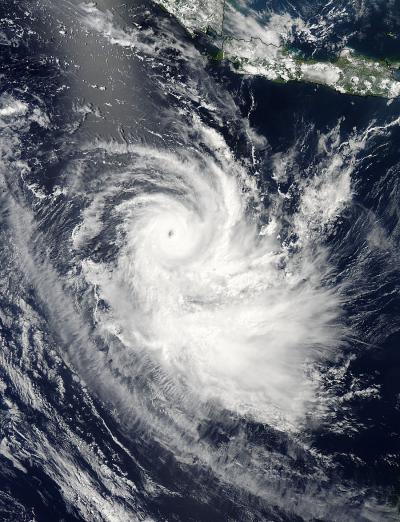 MODIS Image of Gillian