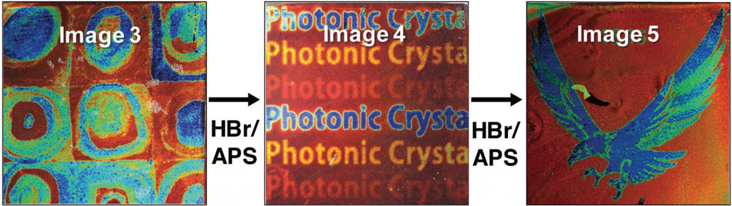 Rewriteable Color Images